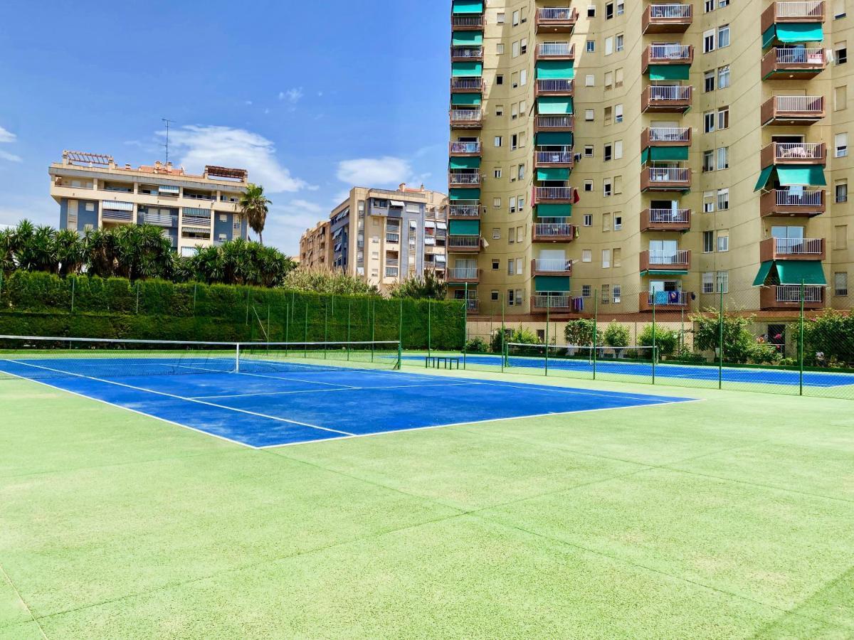 Genial Apartamento En 1A Linea De Playa Con Piscina Альмуньекар Экстерьер фото