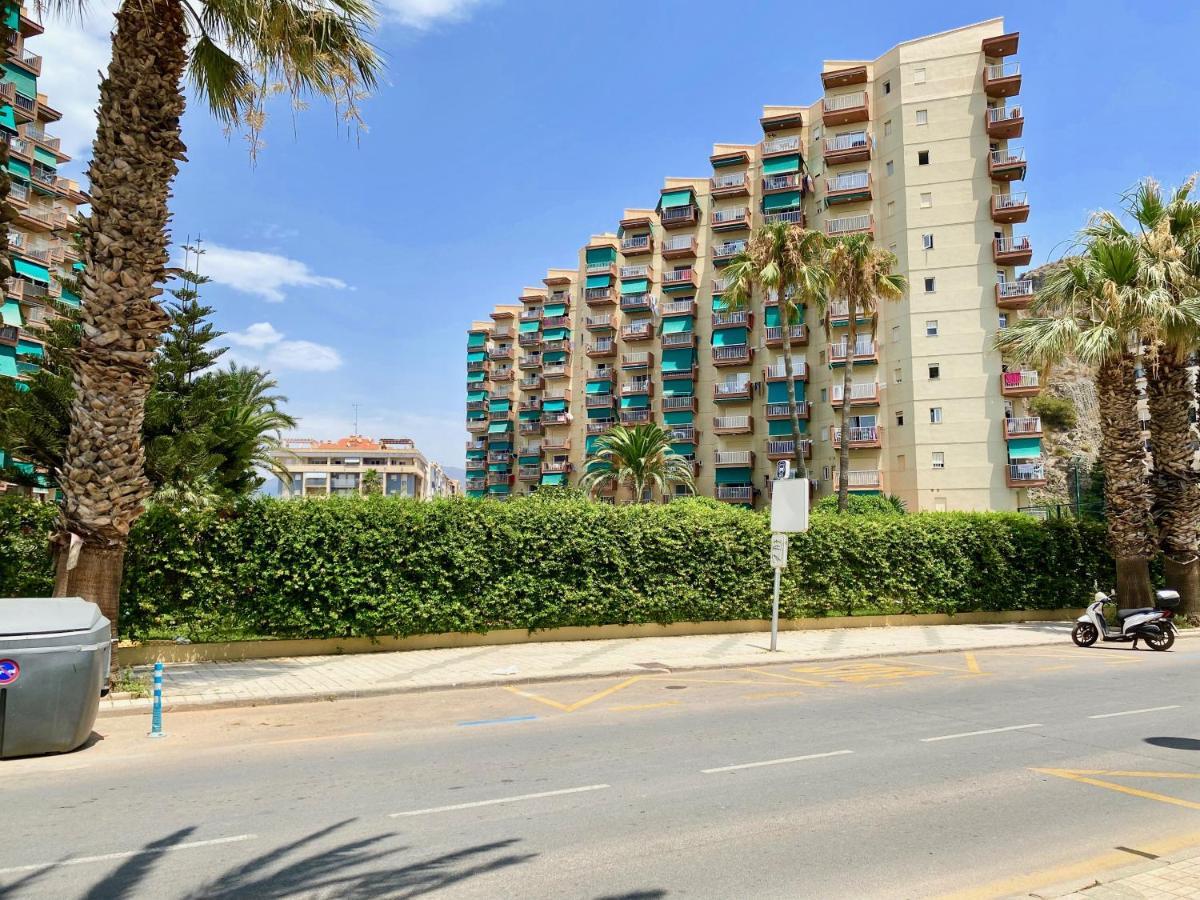 Genial Apartamento En 1A Linea De Playa Con Piscina Альмуньекар Экстерьер фото
