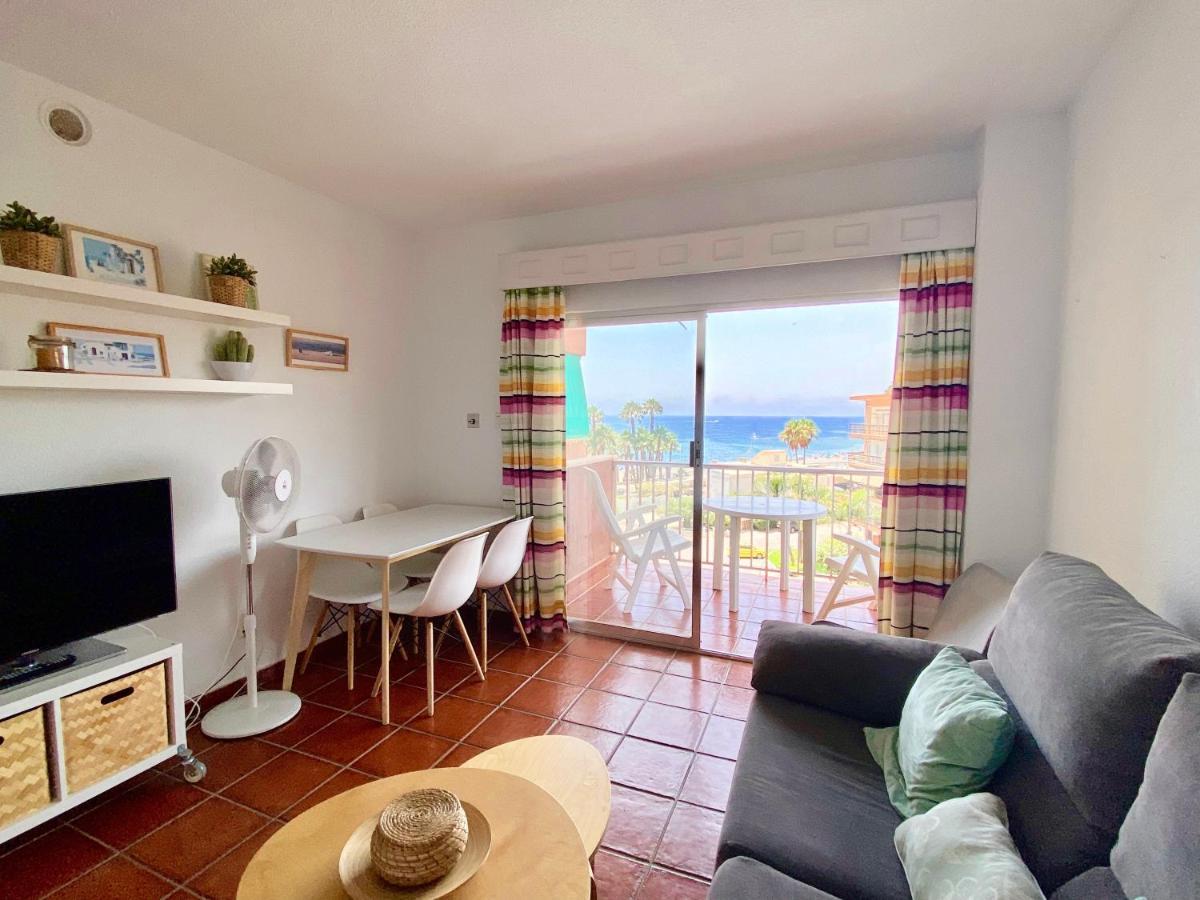Genial Apartamento En 1A Linea De Playa Con Piscina Альмуньекар Экстерьер фото